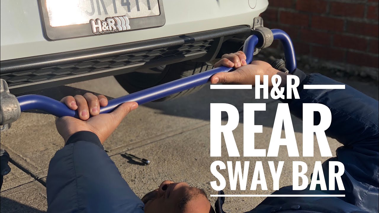 H&R Rear Sway Bar Install on VW GTI MK7