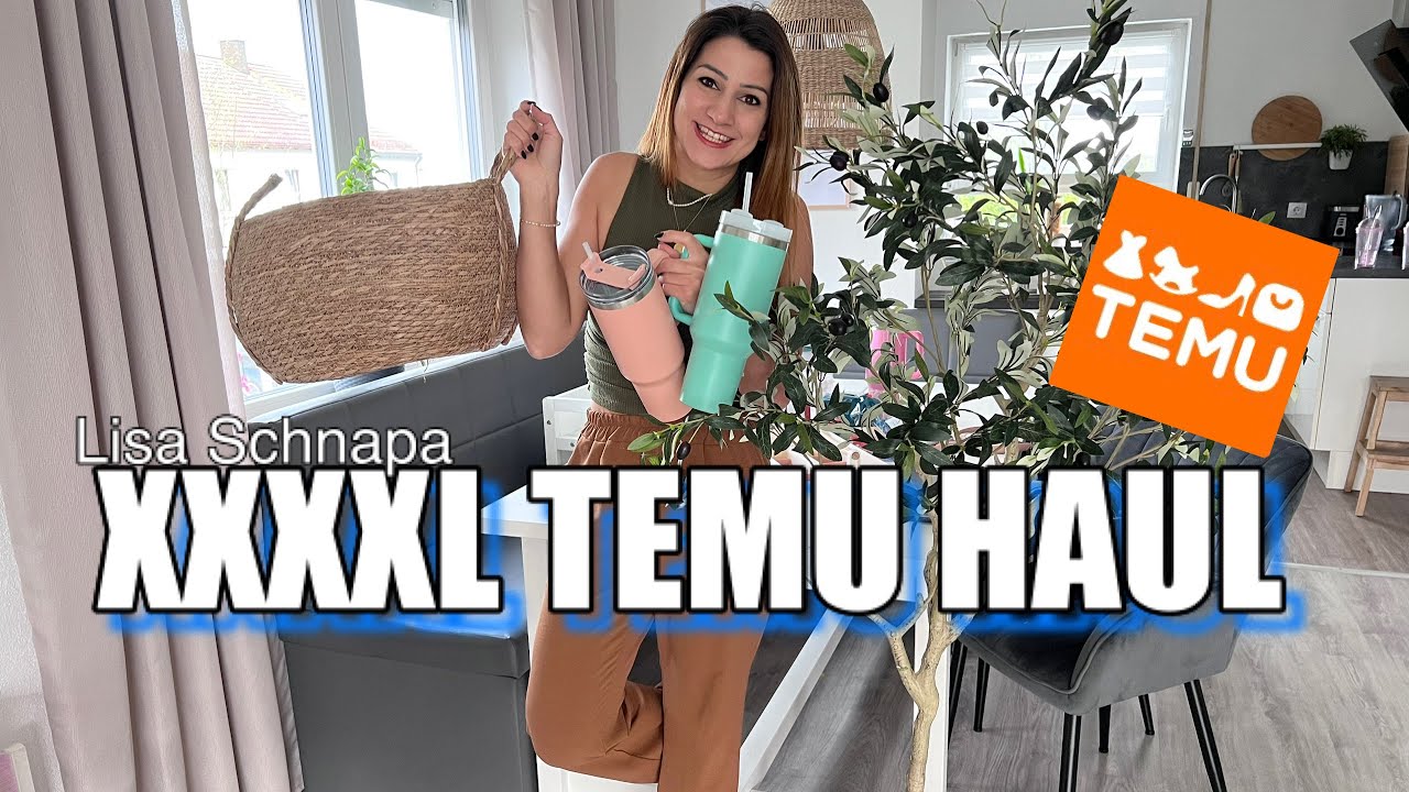 XXXXL TEMU HAUL | Mein Temu-Einkauf bin leicht eskaliert | 25€ Olivenzweige🌳 | 100€ Gutscheinpaket