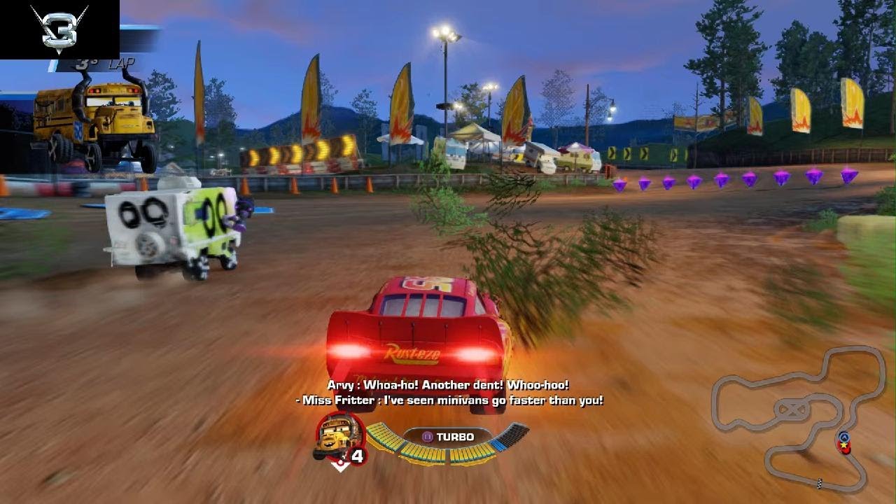 Cars 3: Driven to Win all bosses (easy mode)