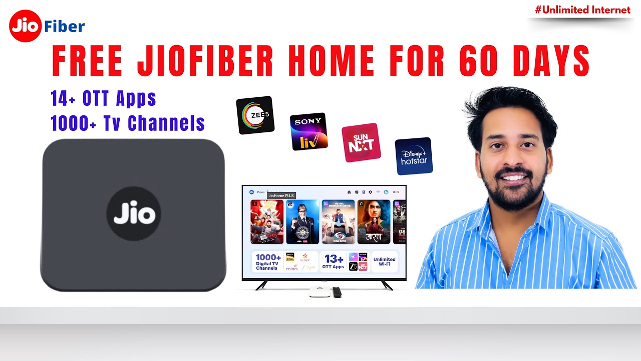 JIO Home Two Month Free Unlimited Wi-Fi? | JIO FIBER HOME FREE 60 DAYS | #jiofiberinstallation