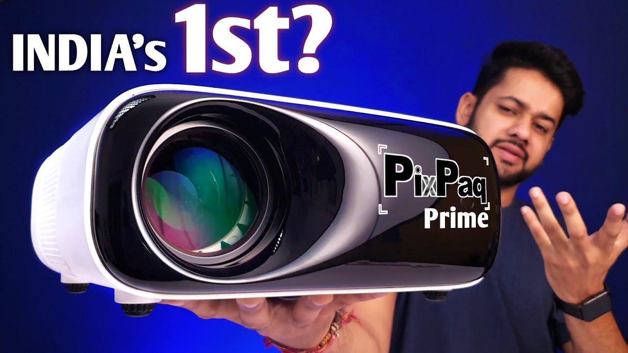 PixPaq Prime 4K HDR Projector Review | INDIA's 1st Adjustable LAMP?