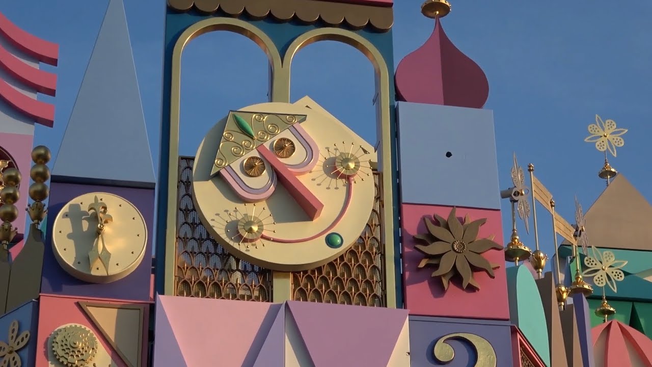 【TDL36周年】 リニューアルオープンから1周年 - 『イッツ・ア・スモールワールド/it's a small world』 (消えた!?砂時計) (2019年4月)