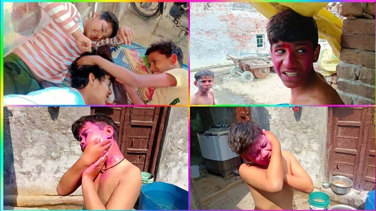 Ine Jaisi  Holi Koi nahin khelta 🤯