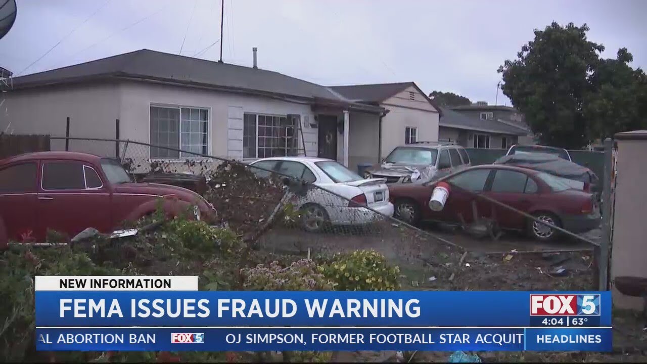 FEMA issues fraud warning