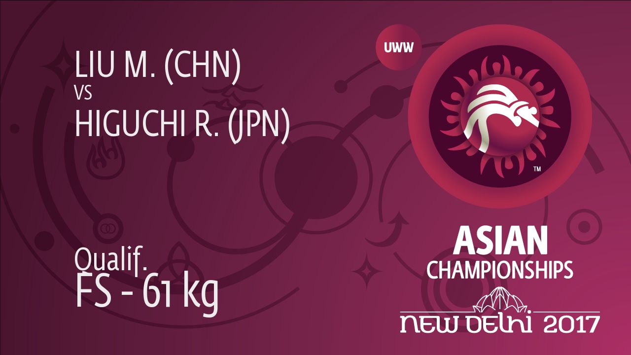 Qual. FS - 61 kg: R. HIGUCHI (JPN) df. M. LIU (CHN), 9-0