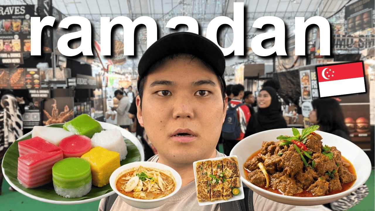 Inside Singapore’s BIGGEST Ramadan Bazaar (worth it?)