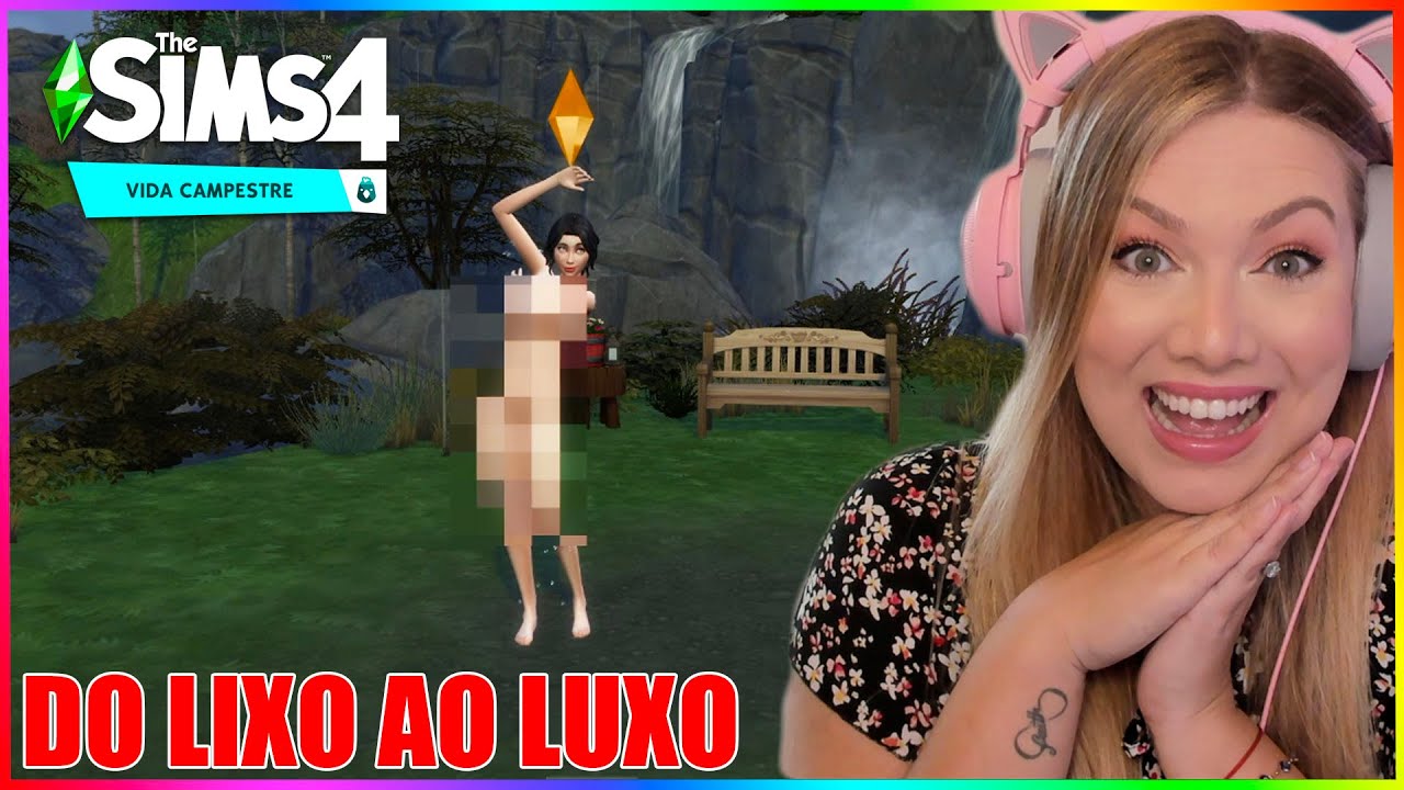 NOVA SÉRIE | DESAFIO DO LIXO AO LUXO 🐄🌳 The Sims 4 #1