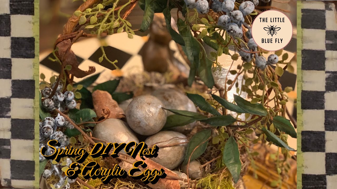 French Country Garden | DIY Birds Nest | Chalk Painting