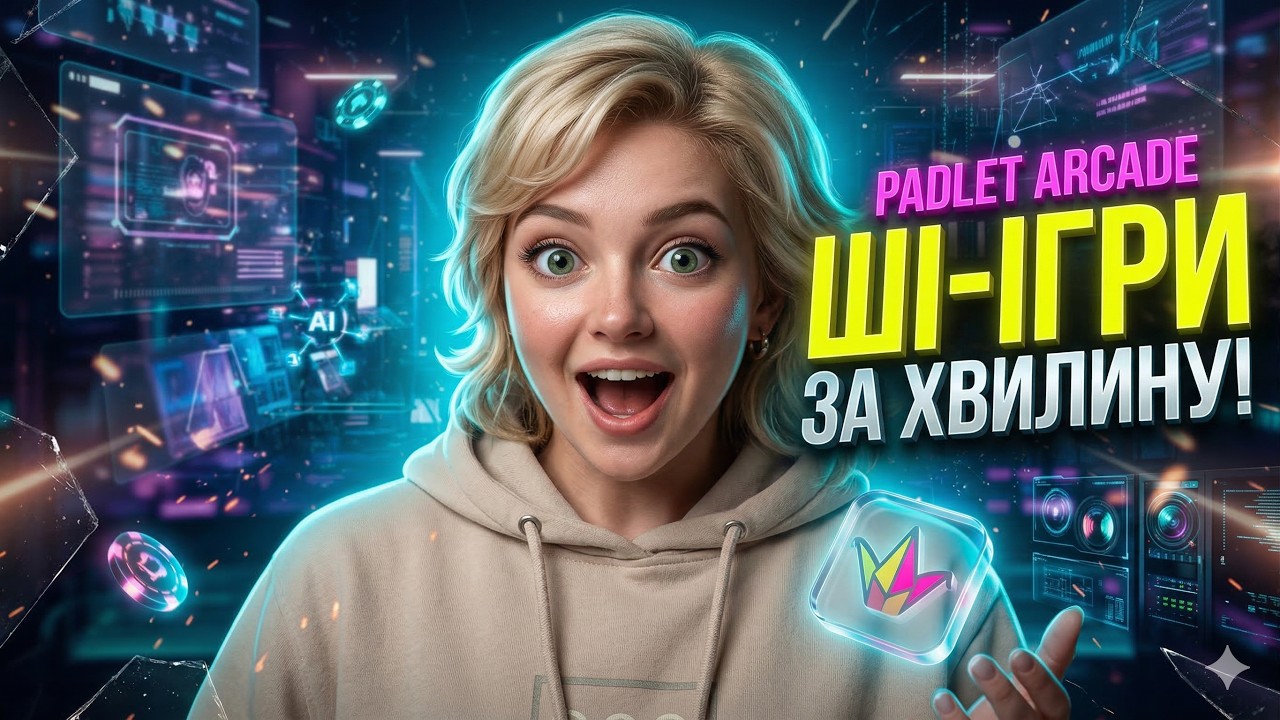 ШІ створює ігри за 1 хвилину! Огляд оновлень Padlet Arcade | Учитель + ШІ