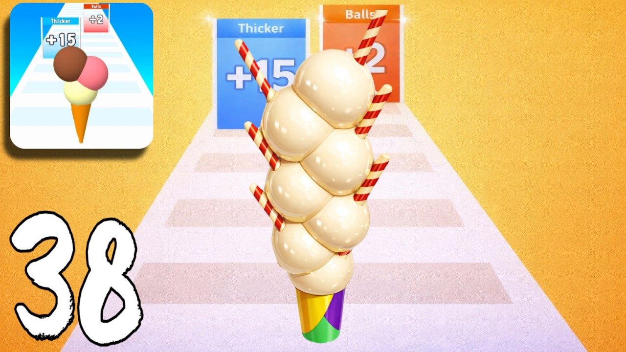 Ice Cream Rush - Gameplay Walkthrough ( Android, iOS )