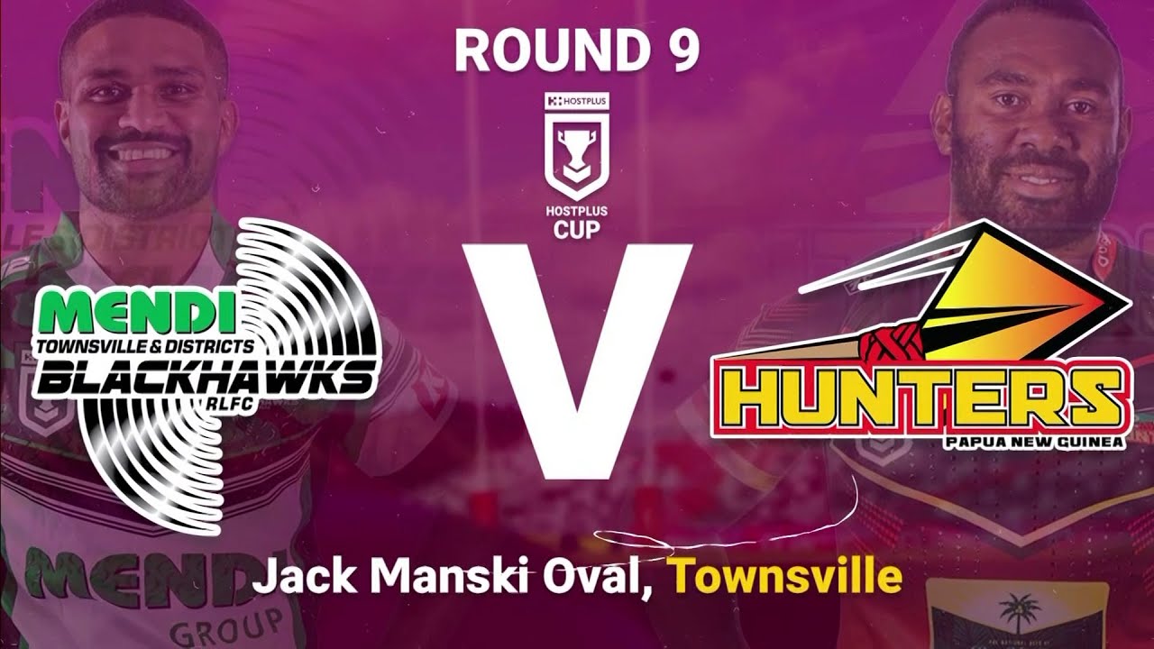 Hostplus RD9 Hunters Vs Blackhawks
