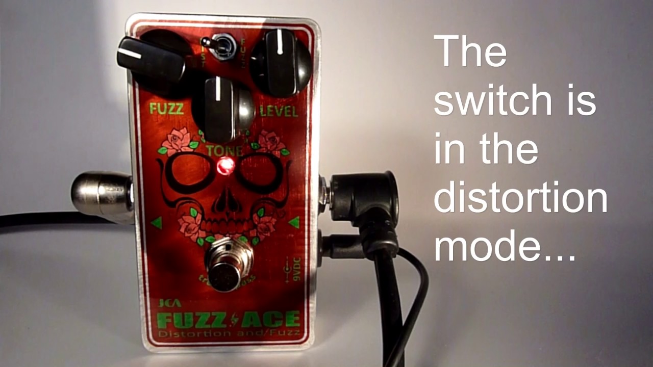 The FUZZ ACE  by JCA Germany. Classic rock sounds in a box.