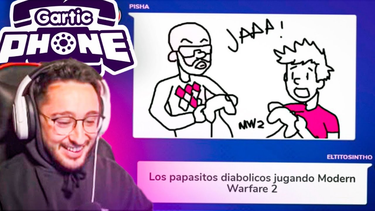 Los Papasitos Diabólicos 😈 JUEGAN A DIBUJARSE 😂