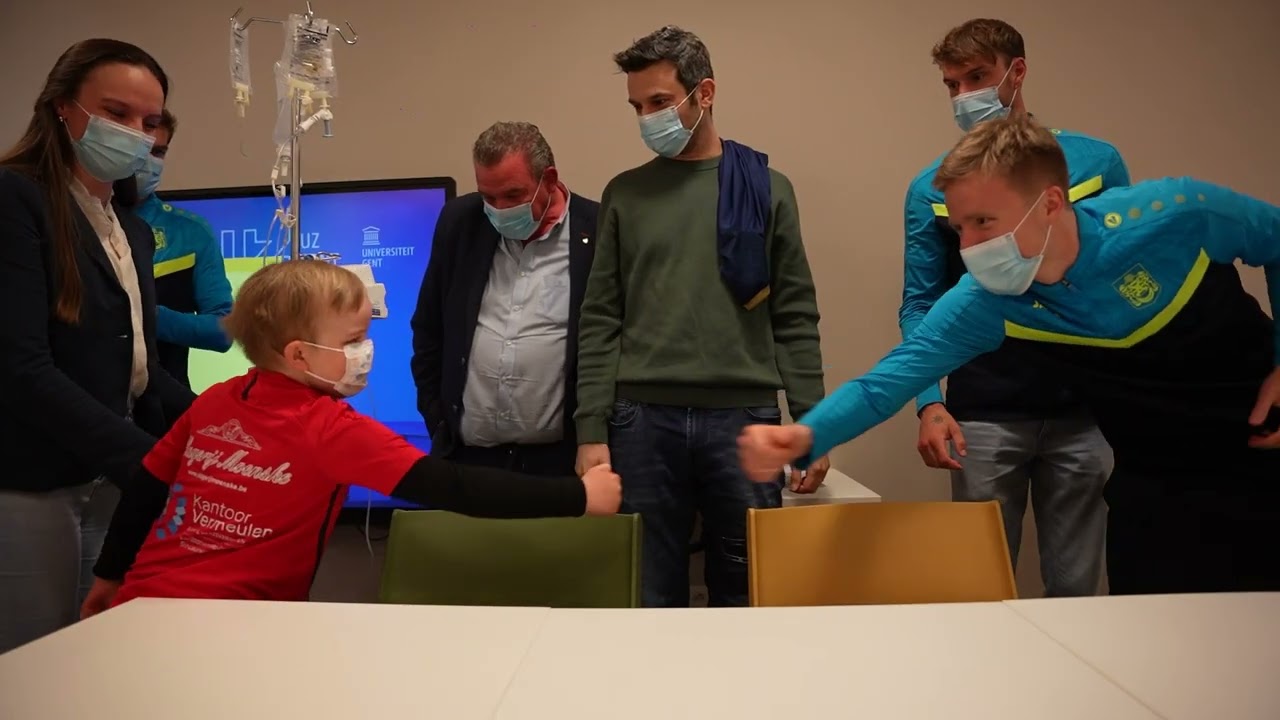 BEZOEK KKF IN UZ GENT
