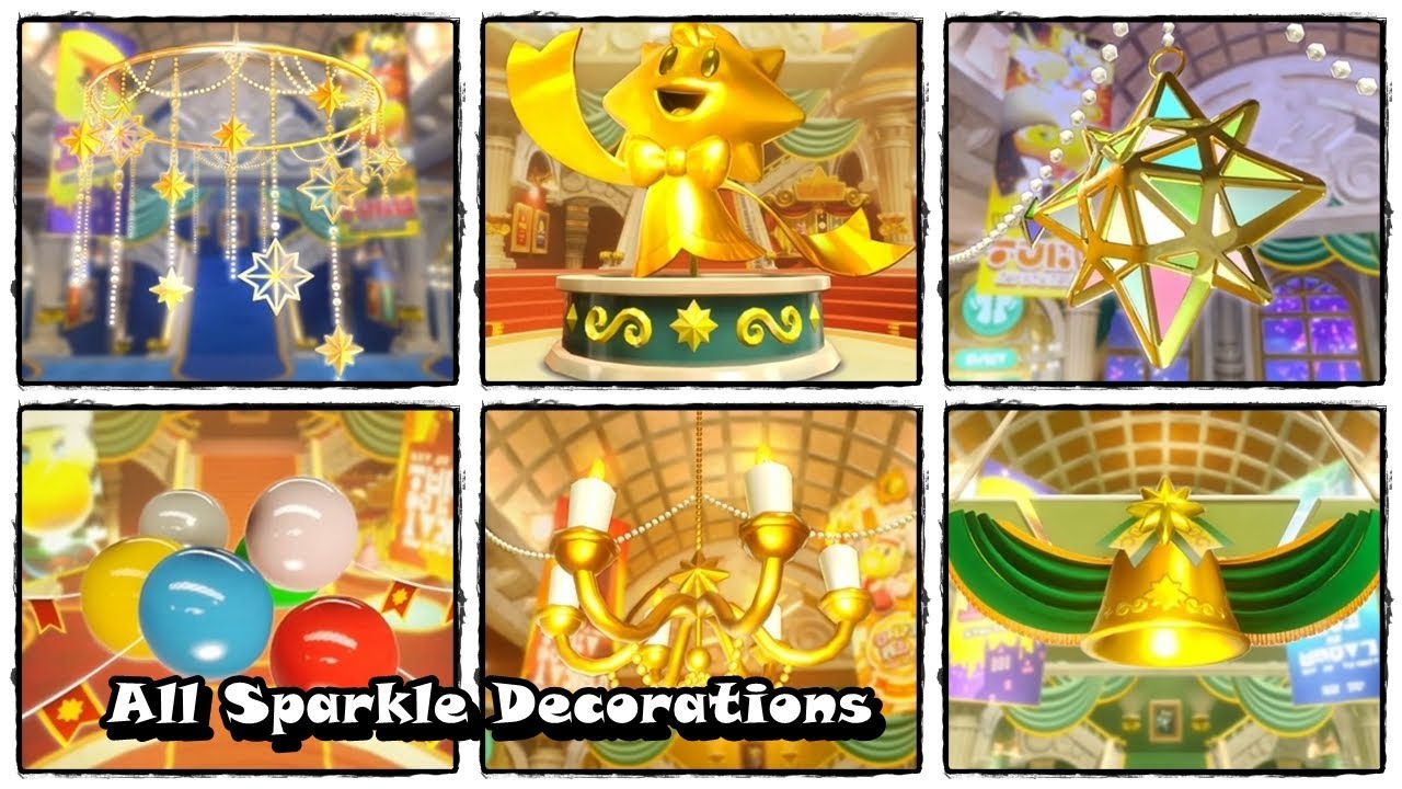 Princess Peach Showtime! A Guide to Sparkle Theater Decorations Before and After | All Sparkle Gems
