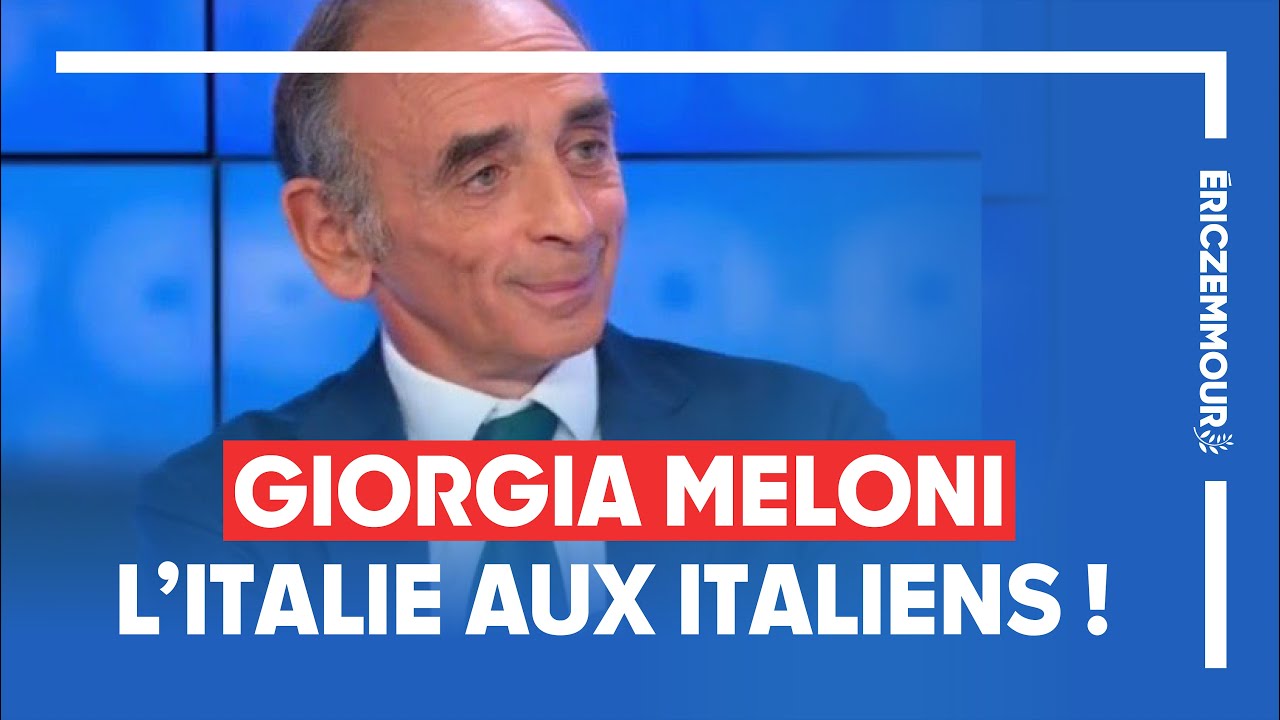 Eric Zemmour : Invit&eacute; de BFM TV, je r&eacute;agis aux &eacute;lections italiennes