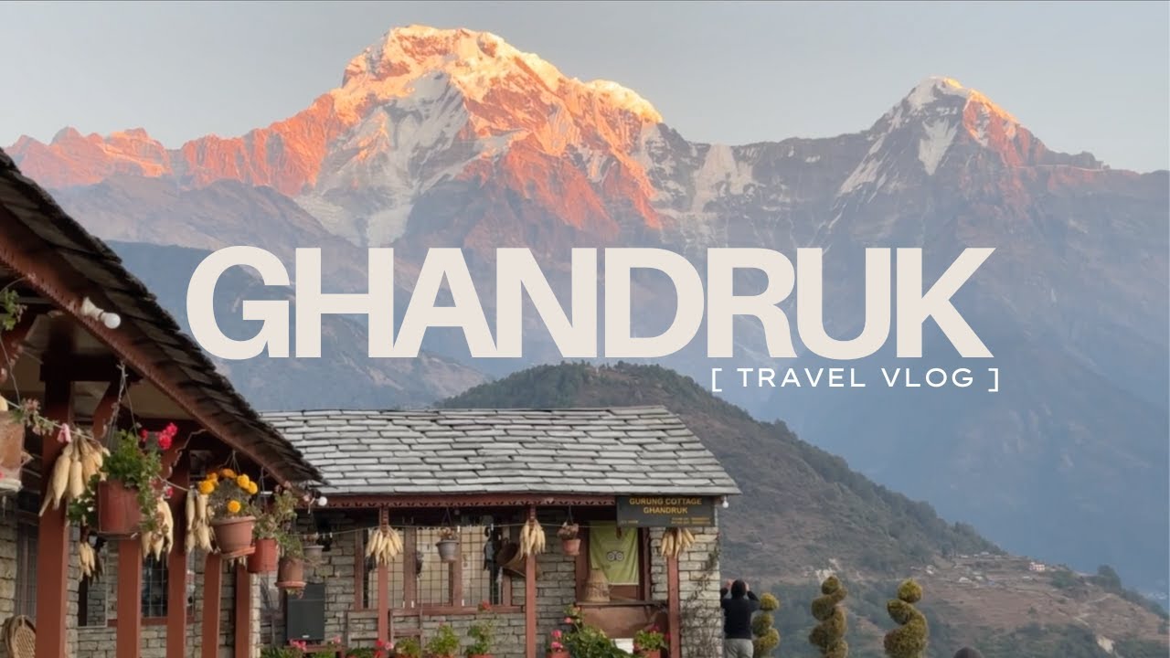 We Explore Gurung Village...
