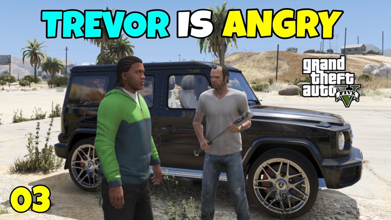 TREVOR IS ANGRY | GTA 5 WEB SERIES MALAYALAM #3