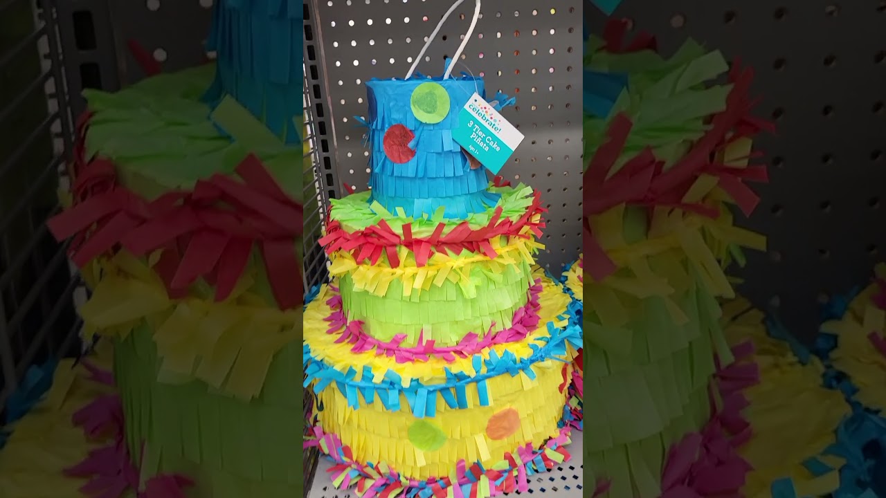Cup Cake and Birthday Cake Party Pinata