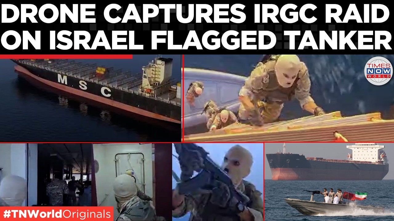 IRGC SEIZE TANKER: Footage Shows Full Sequence Of IRGC Raid and Taking Control Of Oil Ship In Hormuz