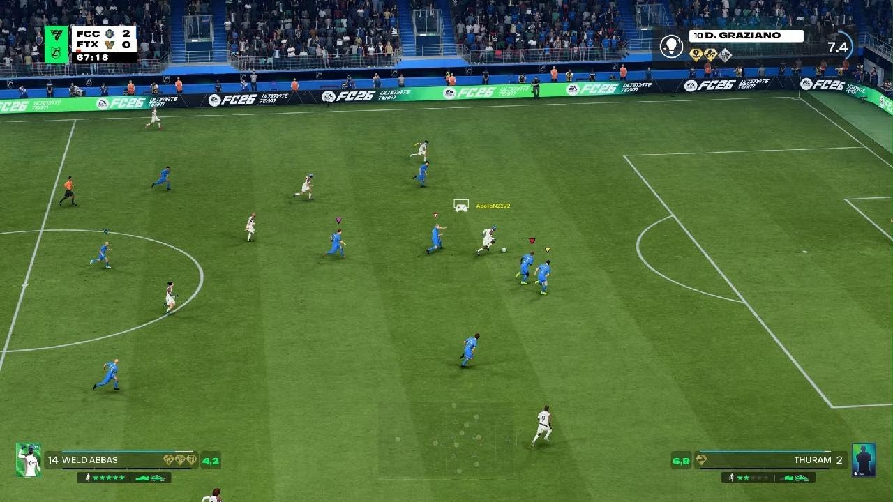 REMUNTADA COLLENOVO 💛💙 #fc26 #proclubs 