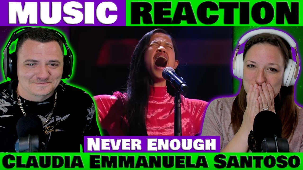 Claudia Emmanuela Santoso - Never Enough - Voice of Germany 2019 REACTION @Claudia Santoso