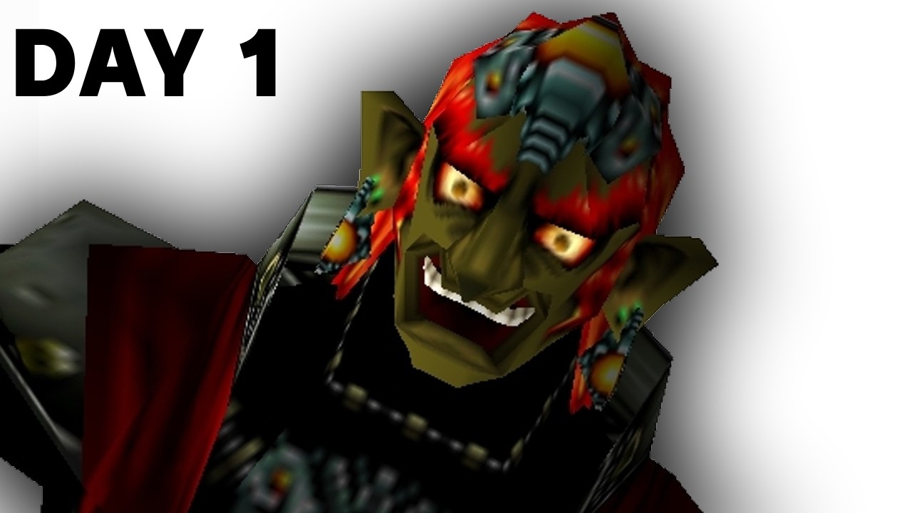 DAY 1 Practicing Ganondorf for 5 days and Entering a Tournament