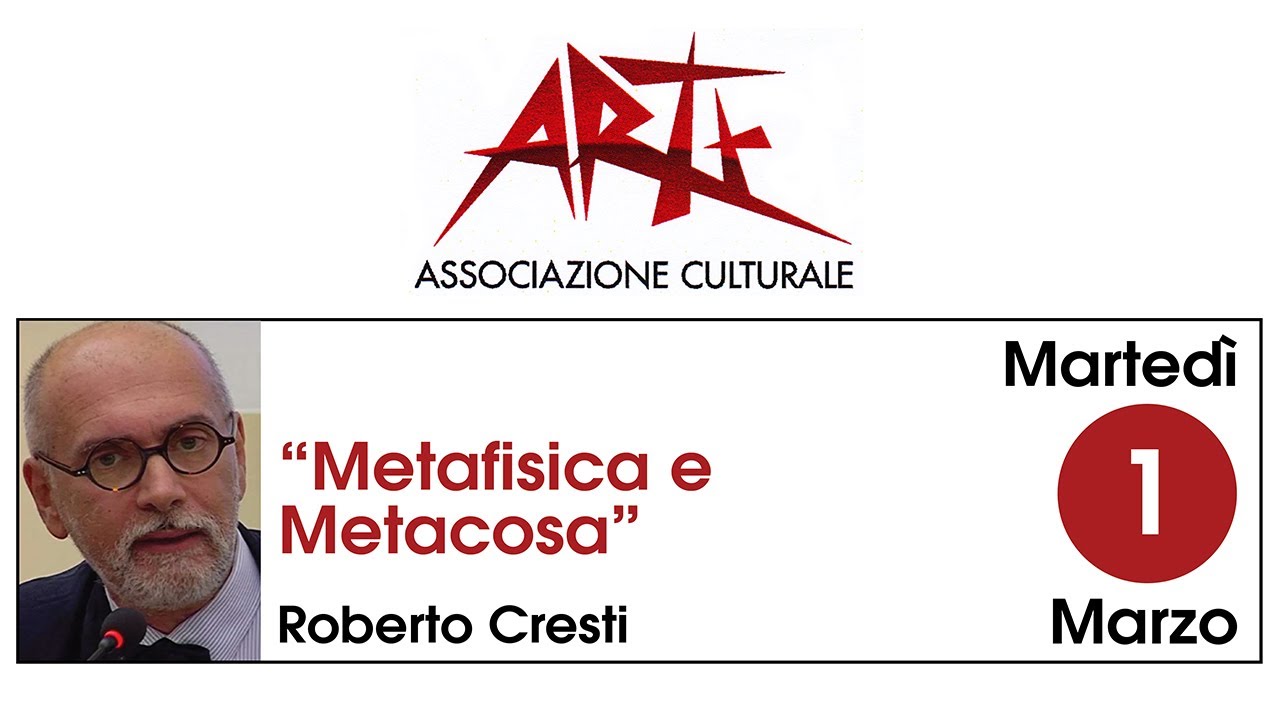 Martedì dell'Arte del 01.03.2022 Docente Roberto Cresti 