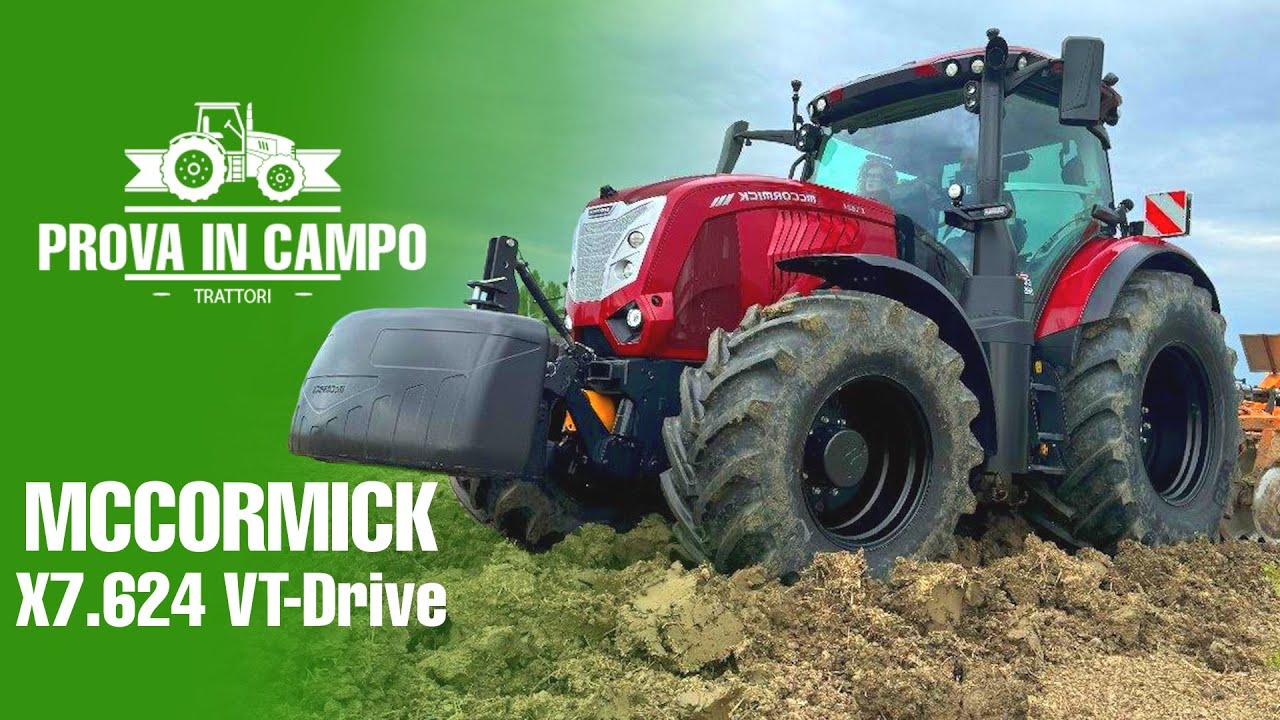 McCormick X.7-624 - La prova in campo!