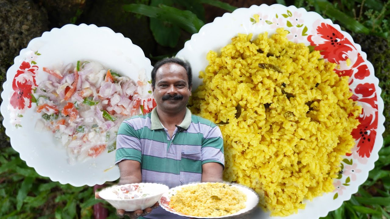 പ്രഷർ കുക്കറിൽ ഉണ്ടാക്കാവുന്ന ഒരടിപൊളി തേങ്ങാച്ചോറ് 😋 | Thengachoru Recipie | Village Spices
