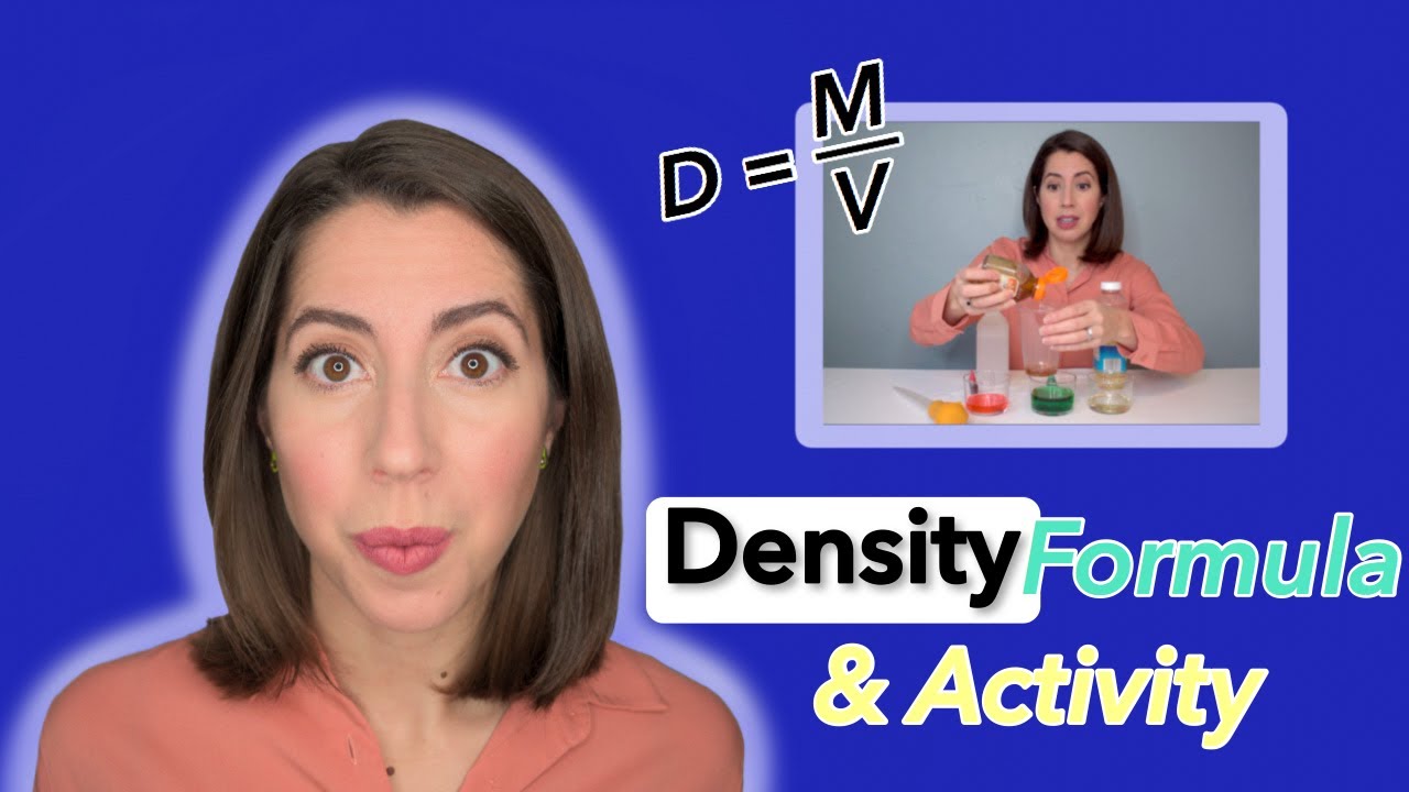 DENSITY | Fun Science Activity | Density Formula Examples
