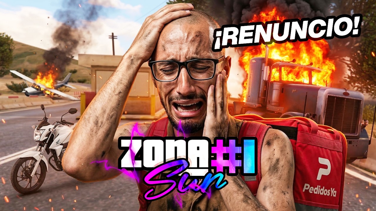 EL PEOR DÍA DE TRABAJO en ZONA SUR RP 💸 GTA V Roleplay