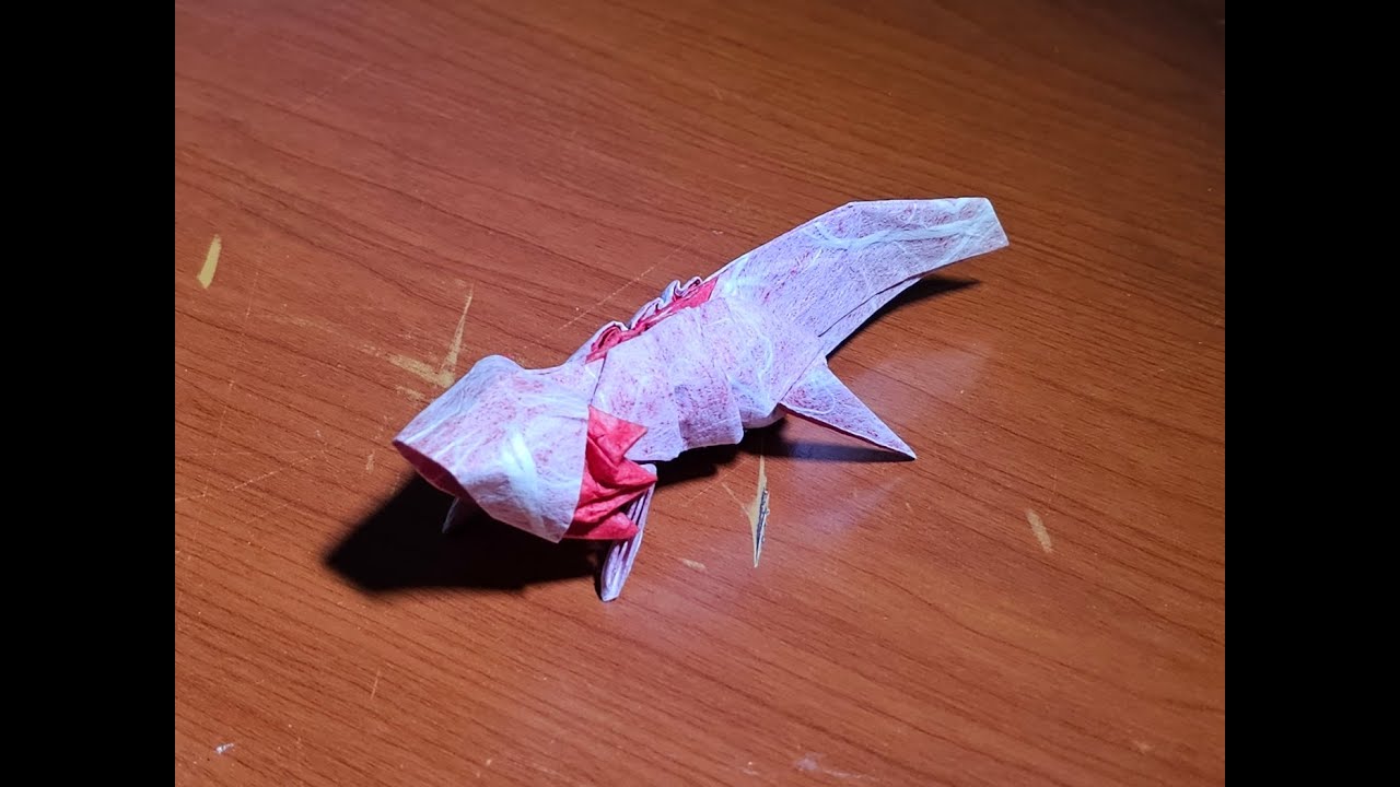 우파루파 접기(Axolotl origami)