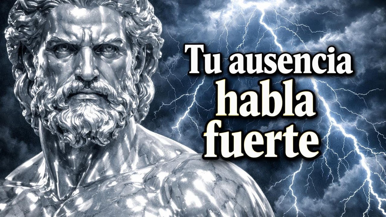 Deja que tu AUSENCIA sea tu mejor ARGUMENTO | Estoicismo