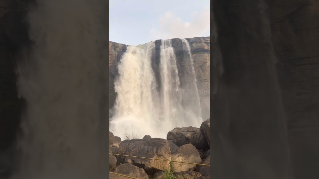 #Bahubaliwaterfalls