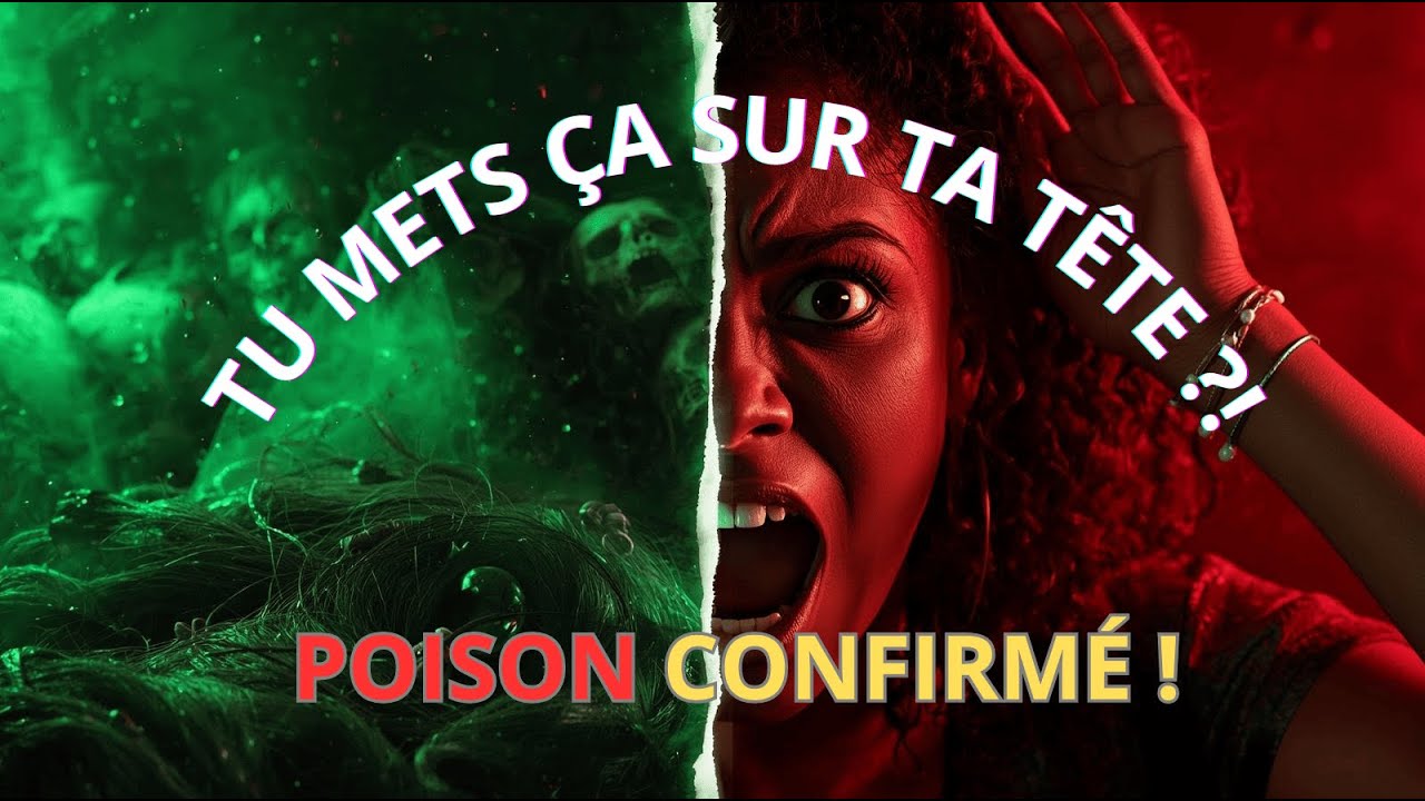 Ta Perruque Contient du POISON ☠️ (10 Marques Testées + Solutions Saines) #SoinsCheveuxNoirs