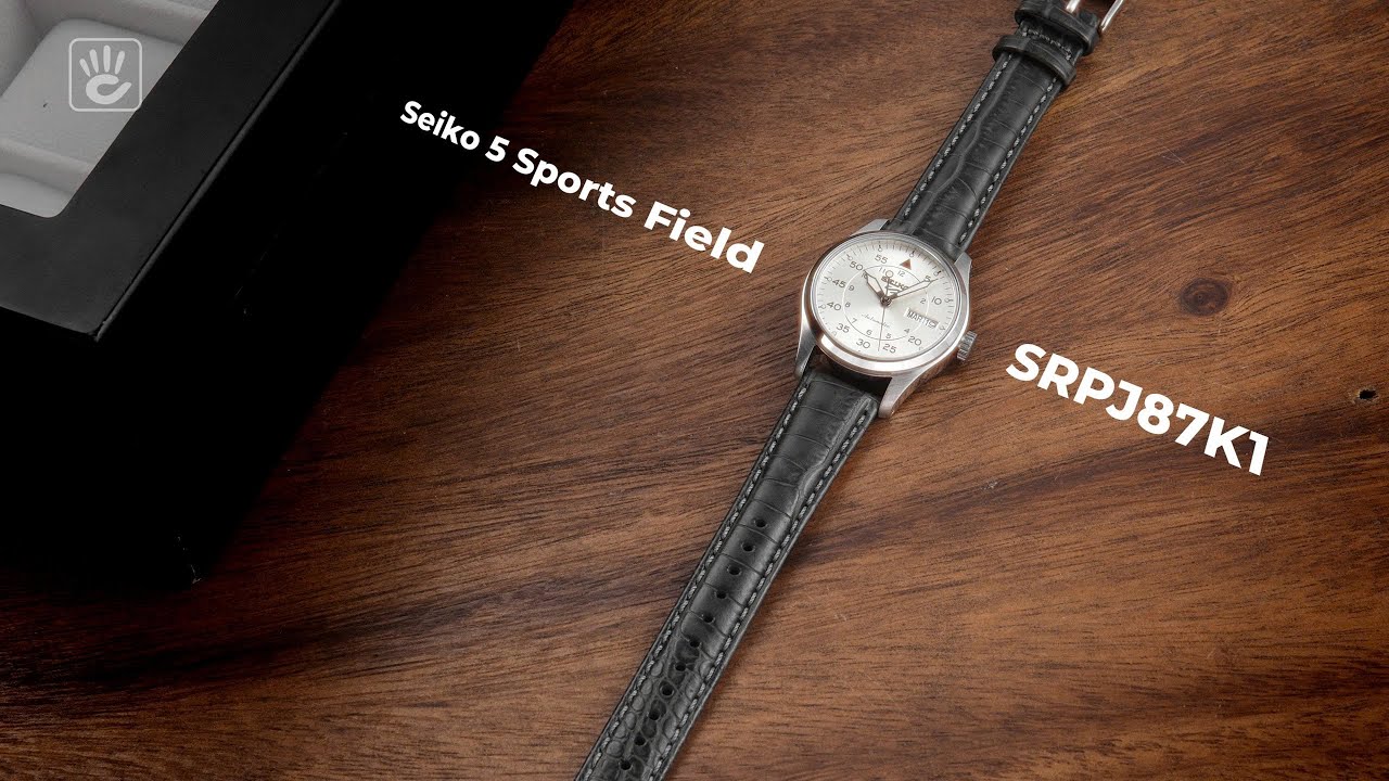 Review đồng hồ Seiko 5 Sports Field SRPJ87K1 automatic dây da