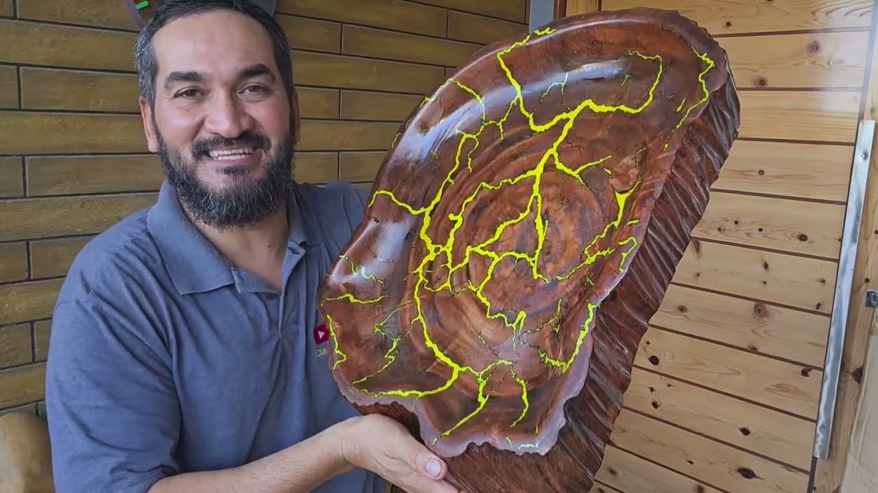 Domine a técnica de criação de Gamelas de dupla face com efeito Lichtenberg.