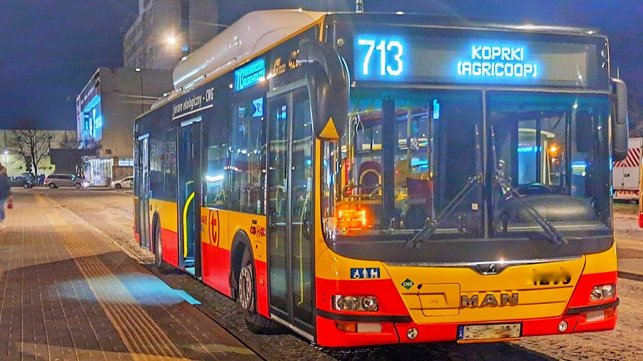 WARSZAWA 713 BUS: CM. WOLSKI - KOPRKI (AGRICOOP) - CM. WOLSKI