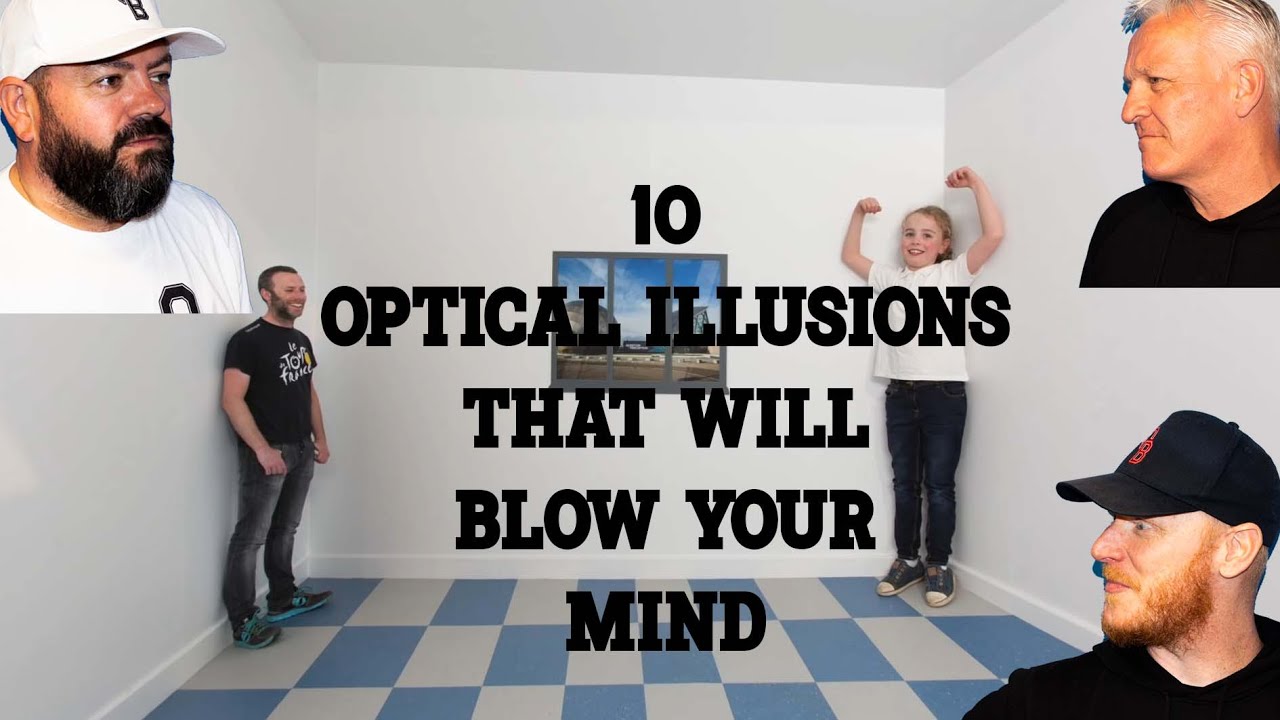 10 Optical Illusions that Will Blow Your Mind REACTION!! | OFFICE BLOKES REACT!!