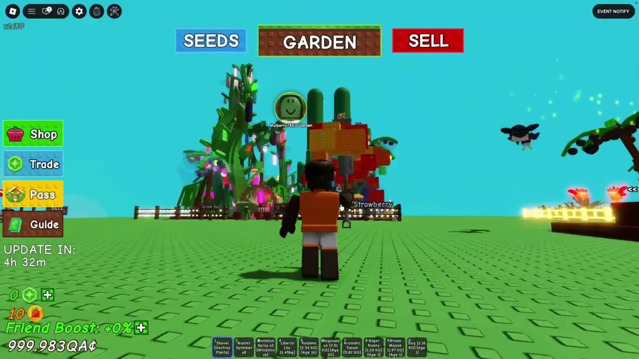 I Deleted My Most Valuable Plants in Grow a Garden