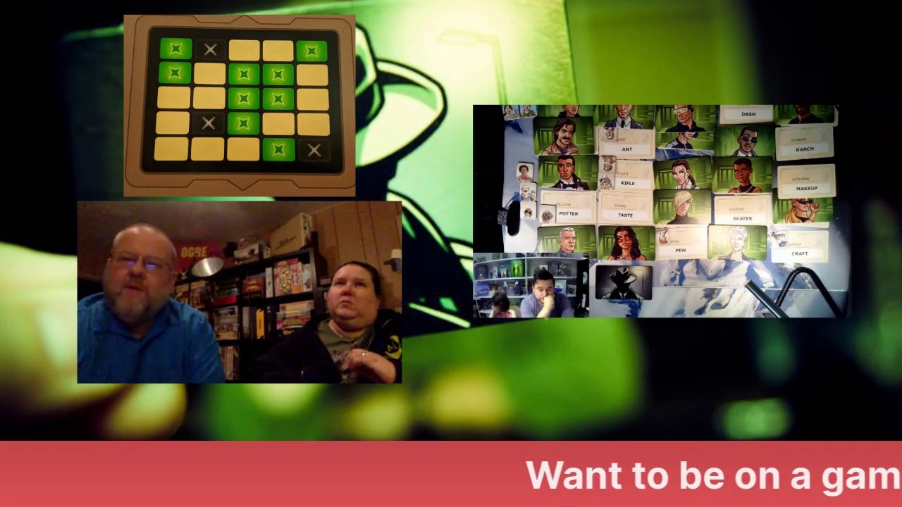 Codenames Duet XXL, Czech Games Edition, Friday Night Live!