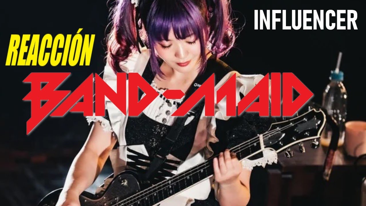 Band-Maid | Influencer (en vivo) | REACCIÓN (reaction)