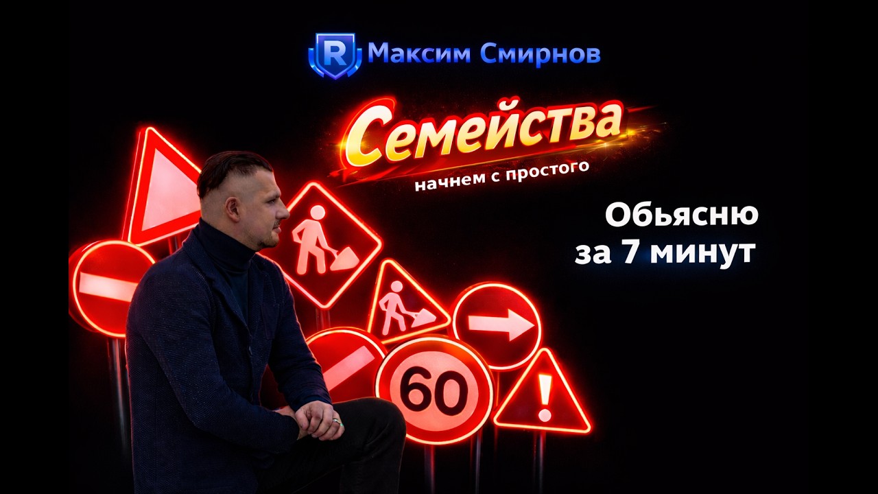 Объясню за 7 минут. Семейства. Начнем с простого