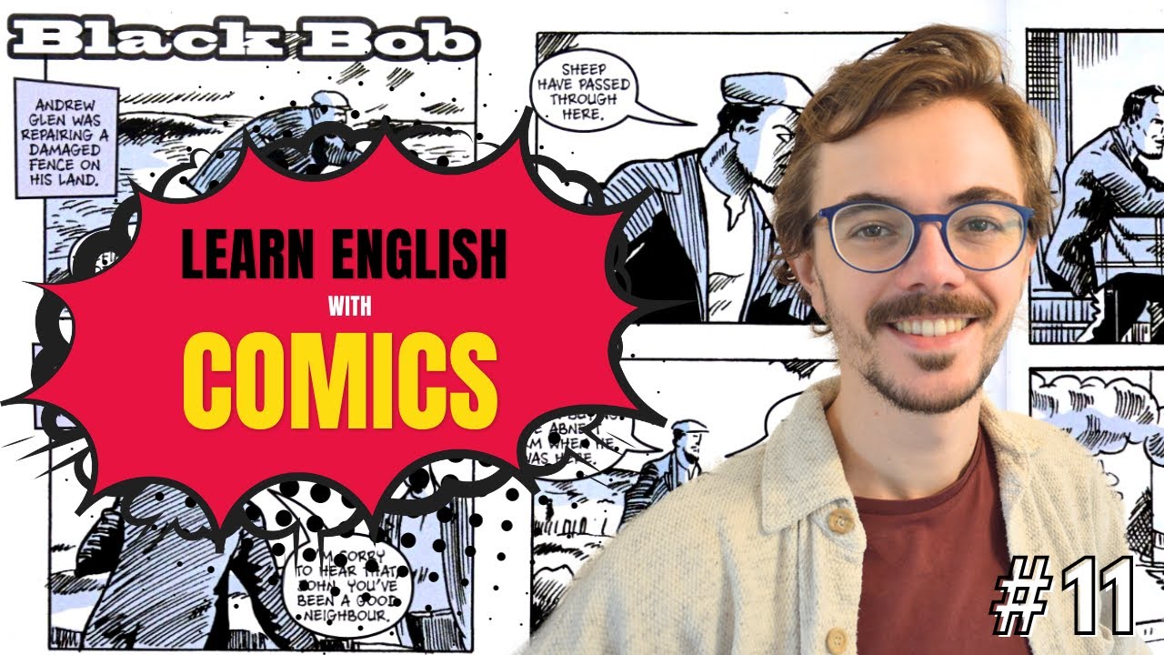 Learn English with Comics: #11 Black Bob