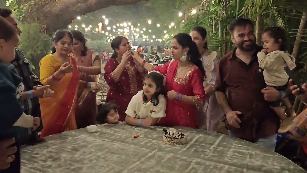 Nisha's Bday @ sai palace garden and restaurant with whole family and relatives most memorable day