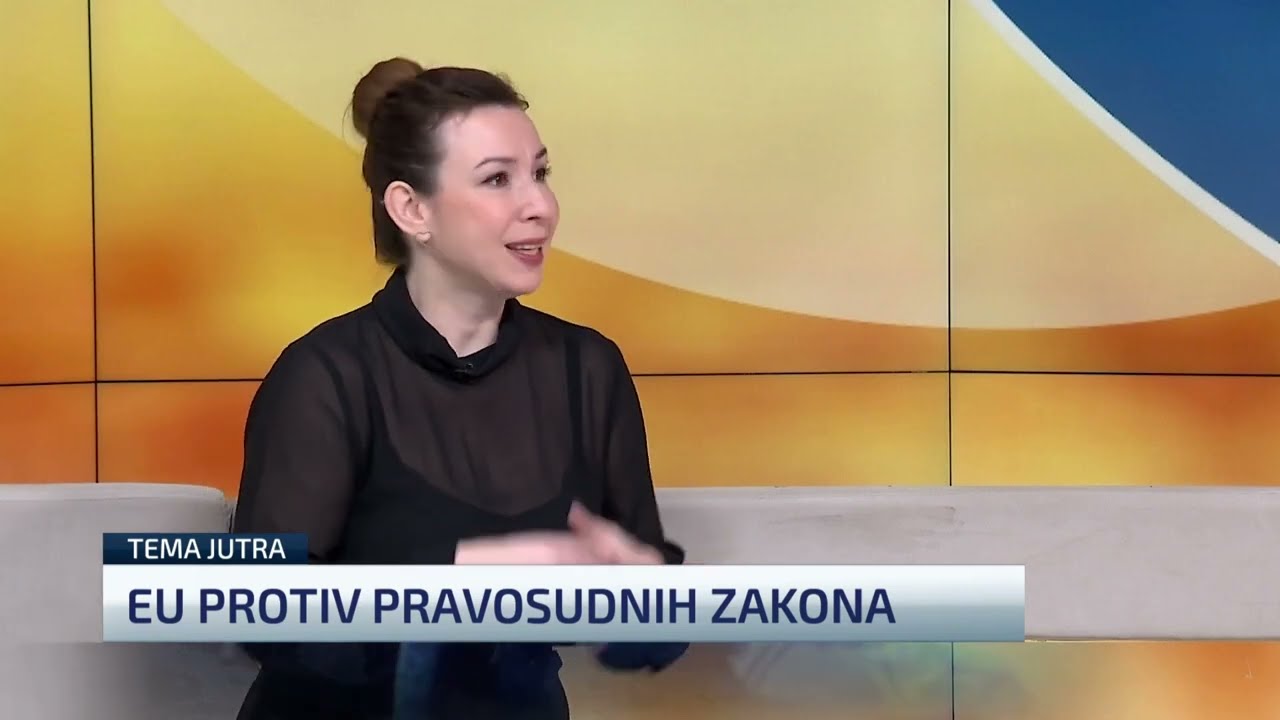 Jovana Spremo o predloženim izmenama pravosudnih zakona i evro integracijama za N1 (30.01.2026.)