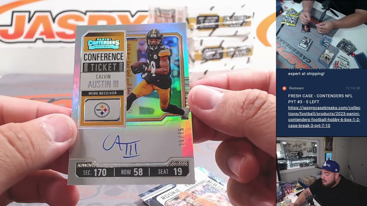2023 Panini Contenders Football Hobby 6-Box 1/2 Case Break #2 *PYT*