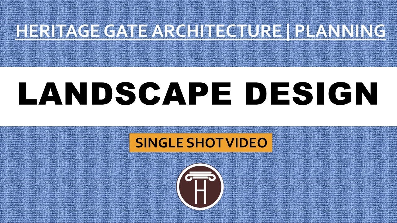 LANDSCAPE DESIGN || SINGLE SHOT || SEC - 5 || HERITAGE GATE ARCHITECTURE AND PLANNING || TEAM 05