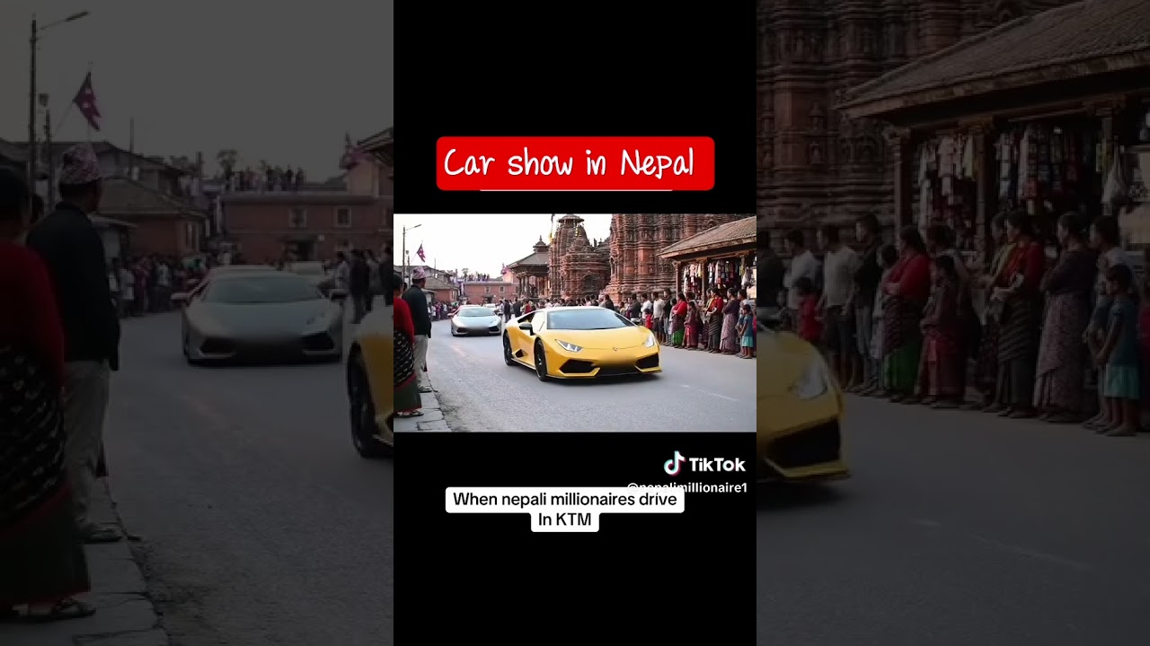 car show in Nepal